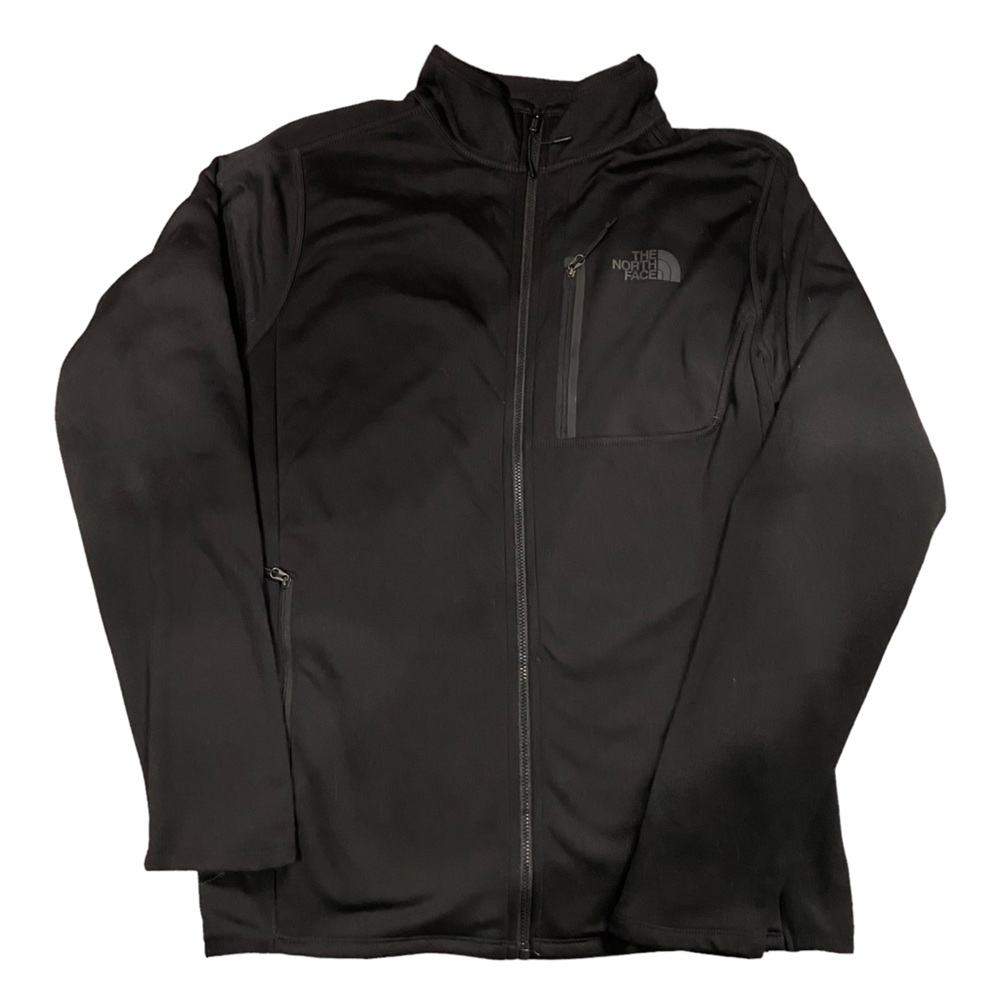 The North Face Mens S Black Full Zip Sweatshirt